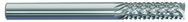 1/4 x 1 x 1/4 x 3 Solid Carbide Router - End Mill Style - First Tool & Supply