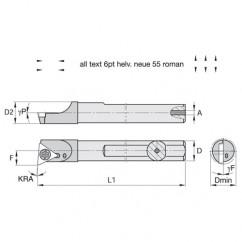 FCBI25045R CARBIDE SHANK BORING BAR - First Tool & Supply