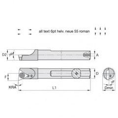 FCBI25045L CARBIDE SHANK BORING BAR - First Tool & Supply