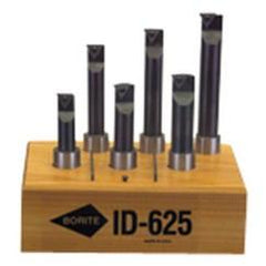 Indexable Boring Bar Set- 5/8" SH Dia-7/16" Min Bore - First Tool & Supply