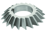 5 x 1 x 1-1/4 - HSS - 45 Degree - Left Hand Single Angle Milling Cutter - 24T - TiN Coated - First Tool & Supply