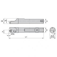 QSBI37555R STEEL SHANK BORING BAR - First Tool & Supply