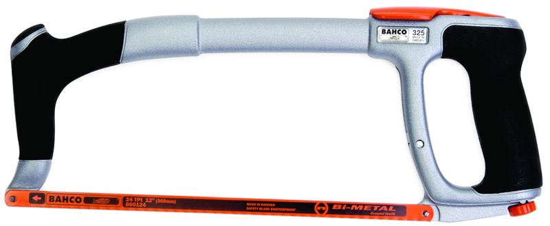 12" Blade - Ergonomic Hand Hacksaw - First Tool & Supply