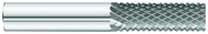 1/2 x 1 x 1/2 x 3 Solid Carbide Router - Style A - No End Cut - First Tool & Supply