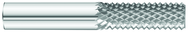 1/4 x 3/4 x 1/4 x 2-1/2 Solid Carbide Router - Style B - Burr Type End Cut - First Tool & Supply