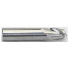 3/8" Dia. - 2" OAL -  Carbide for Aluminum ALU-S-45°-HP Stub End Mill - 2 FL - First Tool & Supply