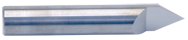 1/4" x 1/2" Split Length - SE - 60° Pt - Carbide Engraving Blank - First Tool & Supply