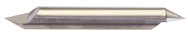 1/8" x 3/8" Split Length - DE - 60° Pt - Carbide Engraving Blank - First Tool & Supply