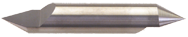 5/16" x 1/2" Split Length - DE - 30° Pt - Carbide Engraving Blank - First Tool & Supply