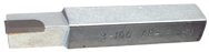 AL10 Brazed Tool Bit - 5/8 x 5/8 x 4'' OAL - First Tool & Supply