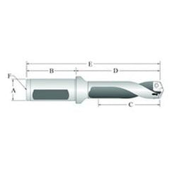 60712S-075F Spade Drill Holder - First Tool & Supply