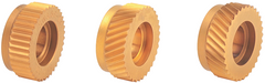 Knurling Wheel - 1/4" Hole Dia; 1/2" Dia; 30 TPI - First Tool & Supply