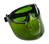 Capstone Shield - Shade 3 IR Lens - Green Frame - Goggle - First Tool & Supply