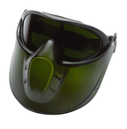 Capstone Shield - Shade 5 IR Lens - Green Frame - Goggle - First Tool & Supply