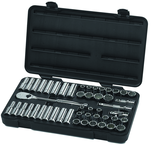 49PC 1/2" DRIVE 12 PT SKT SET - First Tool & Supply