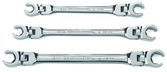 3PC FLEX FLARE NUT WRENCH ST METRIC - First Tool & Supply