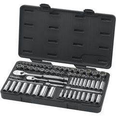 68PC 1/4" AND 3/8" DR 6 AND 12PT - First Tool & Supply