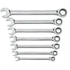 7PC COMBINATION RATCHETING WRENCH - First Tool & Supply