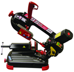 Semi-Automatic Bandsaw - #ABS105; 3.9 x 3.3 "Capacity; 2 Speed 115V 1PH - First Tool & Supply