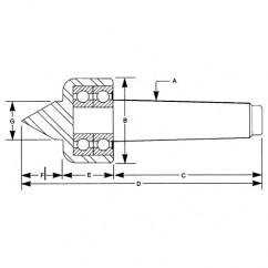 5MT Triple Bearing Standard - Live Center - First Tool & Supply