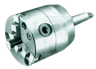 Self-Centering Chuck with Taper SH - 6" 5 MT Mount; 3-Jaw - First Tool & Supply
