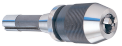 1/32 - 1/2'' Capacity - 4MT SH - Keyless Drill Chuck with Integral Shank - First Tool & Supply