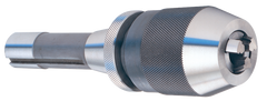 1/32 - 1/2'' Capacity - 4 MT Shank - Keyless Drill Chuck with Integral Shank - First Tool & Supply