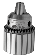 .0312 - .375" Capacity - 1/2-20 Mount - Plain Bearing Drill Chuck w/Key - First Tool & Supply