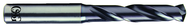 10.80mm Dia-3XD Coolant-Thru 2-Flute HY-PRO Carbide Drill-HP253 - First Tool & Supply