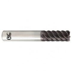 7/8 x 7/8 x 7/8 x 7/8 6Fl  Square Carbide End Mill - TiALN - First Tool & Supply