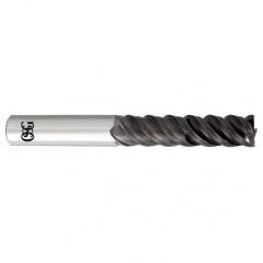 7/16 x 7/16 x 2 x 4 4Fl  Square Carbide End Mill - TiALN - First Tool & Supply