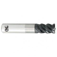 12mm x 12mm x 18mm x 102mm 4Fl 1.5mm Square Carbide End Mill - TiALN - First Tool & Supply