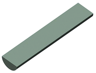 3mm x 57mm - Half Round Carbide Blank - First Tool & Supply