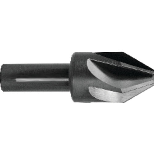 ‎1/4″ Size-1/4″SH Dia, 60° 6 Flute CNC Countersink - First Tool & Supply