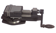 Swivel Base Milling Machine Vise - 5-7/8" Jaw Width - First Tool & Supply