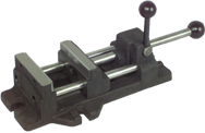 Quick-Set Adjustable Drill Press Vise - 3" Jaw Width - First Tool & Supply