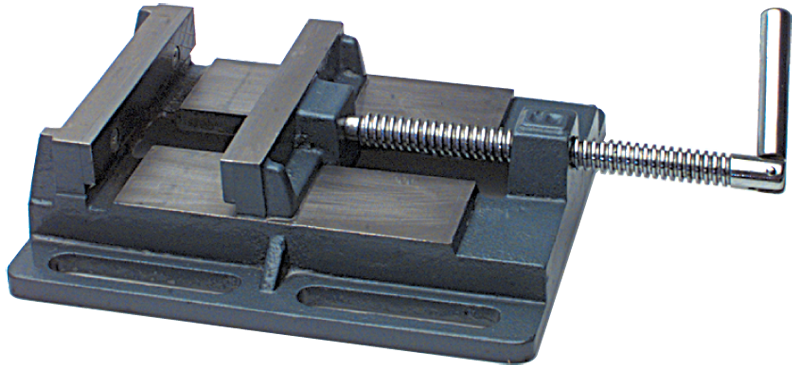 Drill Press Vise with Slotted Base - 6" Jaw Width - First Tool & Supply