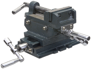 2-Way Cross Slide Vise - Model #TCV4- 4" Jaw Width - First Tool & Supply