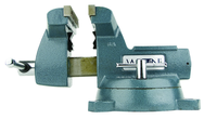 748A, 740 Series Mechanics Vise - Swivel Base, 8" Jaw Width, 8-1/4" Jaw Opening, 4-3/4" Throat Depth - First Tool & Supply