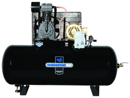 120 Gal. Two Stage Air Compressor, Horizontal, 175 PSI - First Tool & Supply