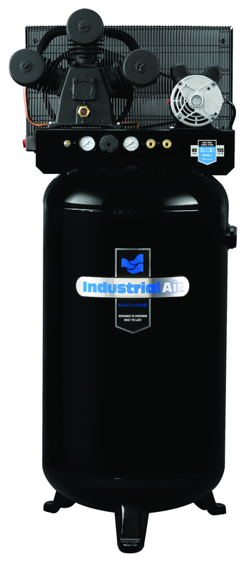 80 Gal. Single Stage Air Compressor, Stationary - First Tool & Supply