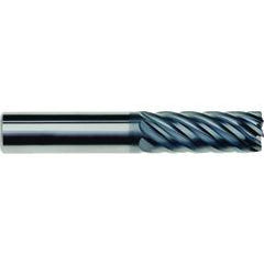 5/8 x 5/8 x 2-3/16 x 4-1/2 x .030 Rad 9 Flute End Mill IPT9-AlCrNX Coated - First Tool & Supply