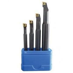 Set of 4 Boring Bars - Includes 1 of Each: A05HSCLCR2, A06JSCLCR2, A08KSCLCR2, A10MSCLCR2 - First Tool & Supply