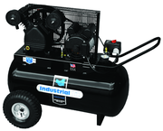 20 Gal. Single Stage Air Compressor, Horizontal, Cast Iron, 135 PSI - First Tool & Supply