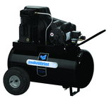 20 Gal. Single Stage Air Compressor, Horizontal, Portable, 155 PSI - First Tool & Supply