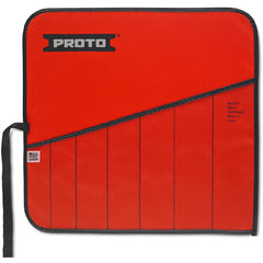 Proto Red Canvas 7-Pocket Tool Roll - First Tool & Supply