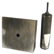 Punch & Die Set for Bench Punch - 3/8" Square - First Tool & Supply