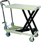 SLT-330F, Scissor Lift Table With Folding Handle - First Tool & Supply