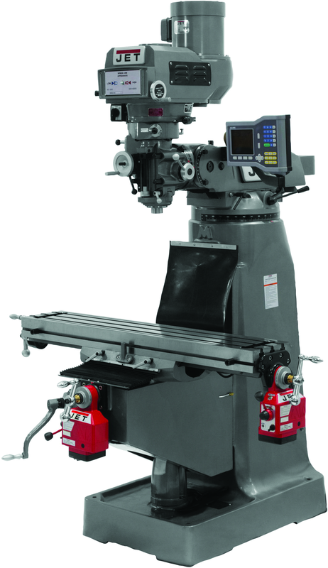 JTM-4VS Mill With X and Y-Axis Powerfeeds - First Tool & Supply