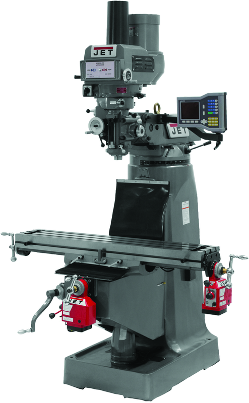 JTM-4VS Mill With X and Y-Axis Powerfeeds With Power Draw Bar - First Tool & Supply